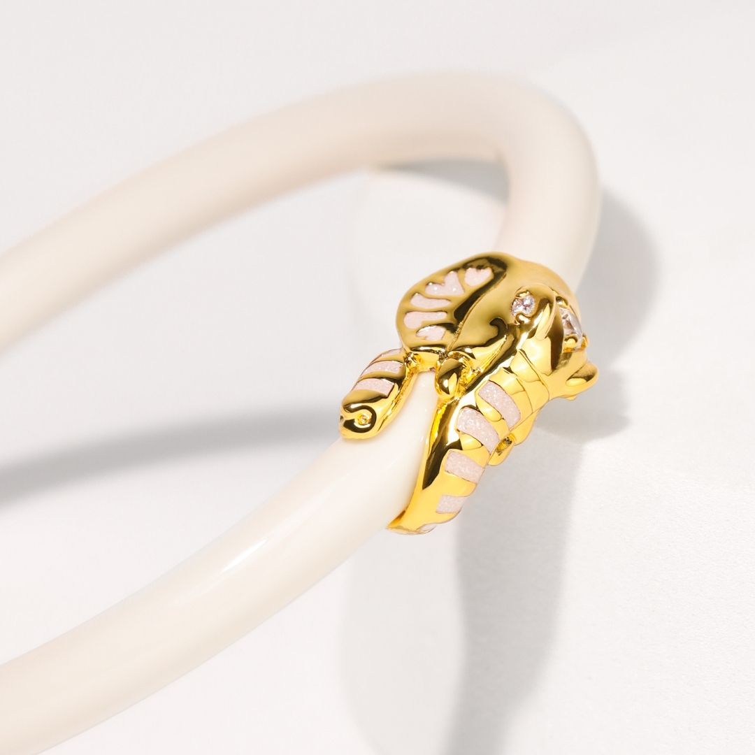 Bransoleta Fauna Słoń na Każdą Pogodę® (AWB®) - Kość Słoniowa