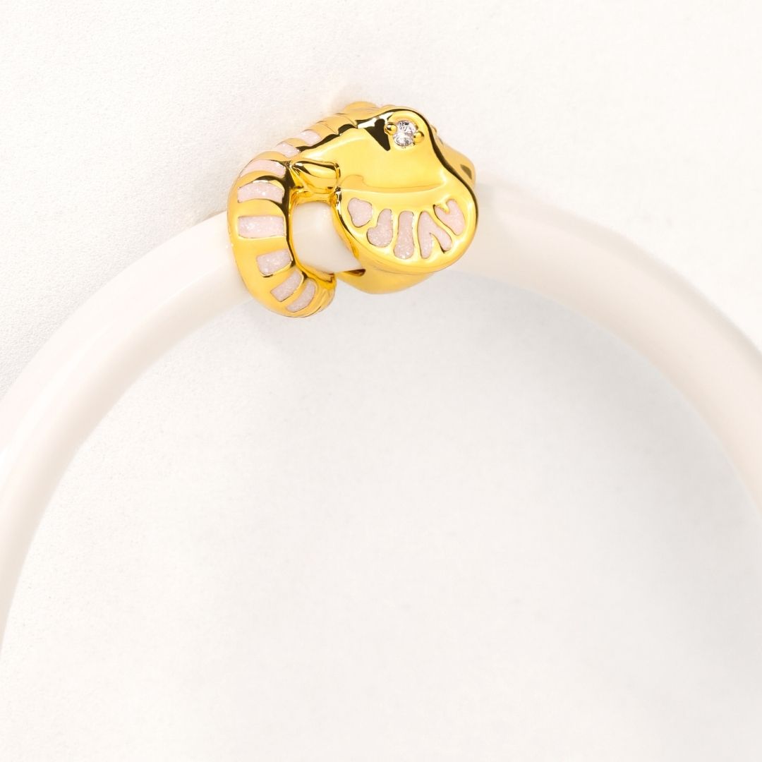 Bransoleta Fauna Słoń na Każdą Pogodę® (AWB®) - Kość Słoniowa