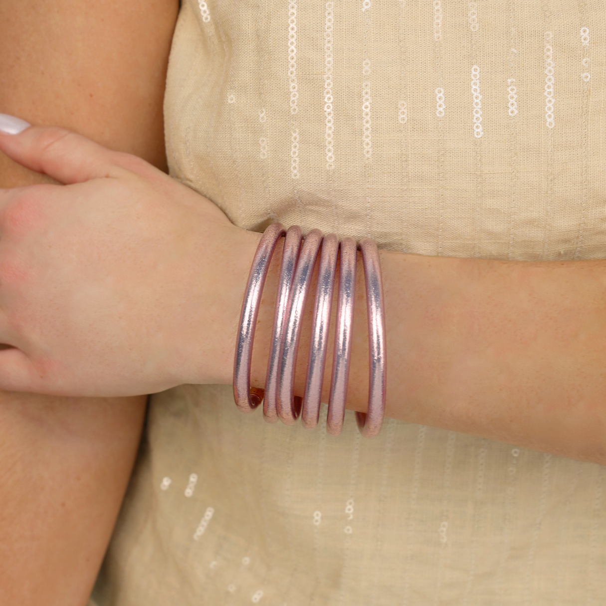 Ice Rose All Weather Bangles AWB - Set of 6