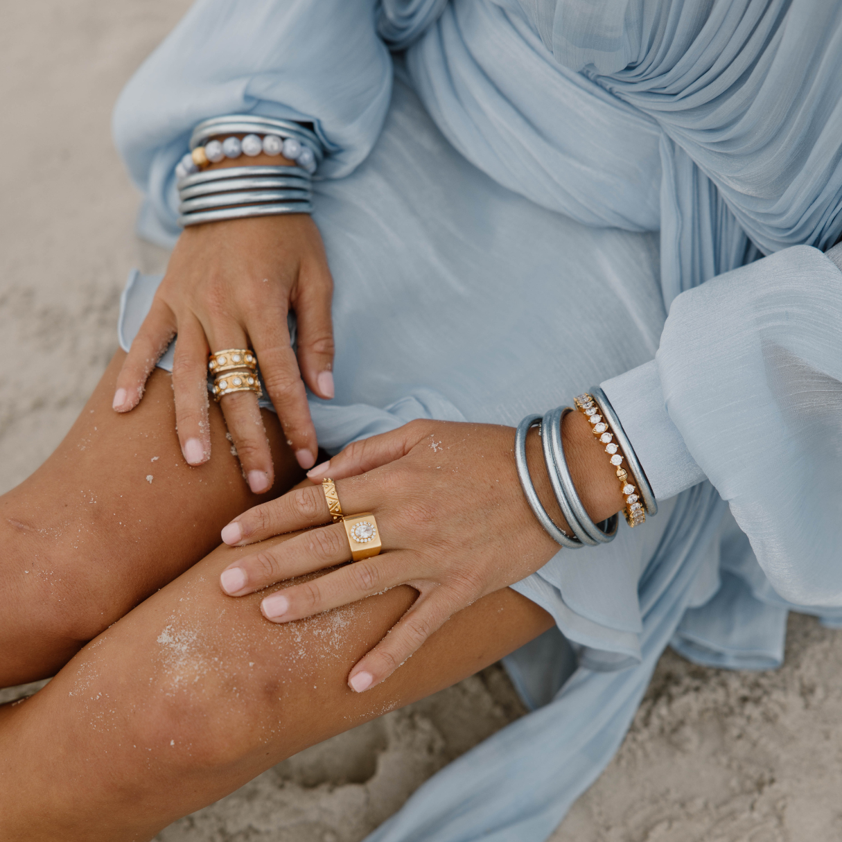 Bransoletki Celeste na każdą pogodę (AWB®) - Zestaw 6 sztuk